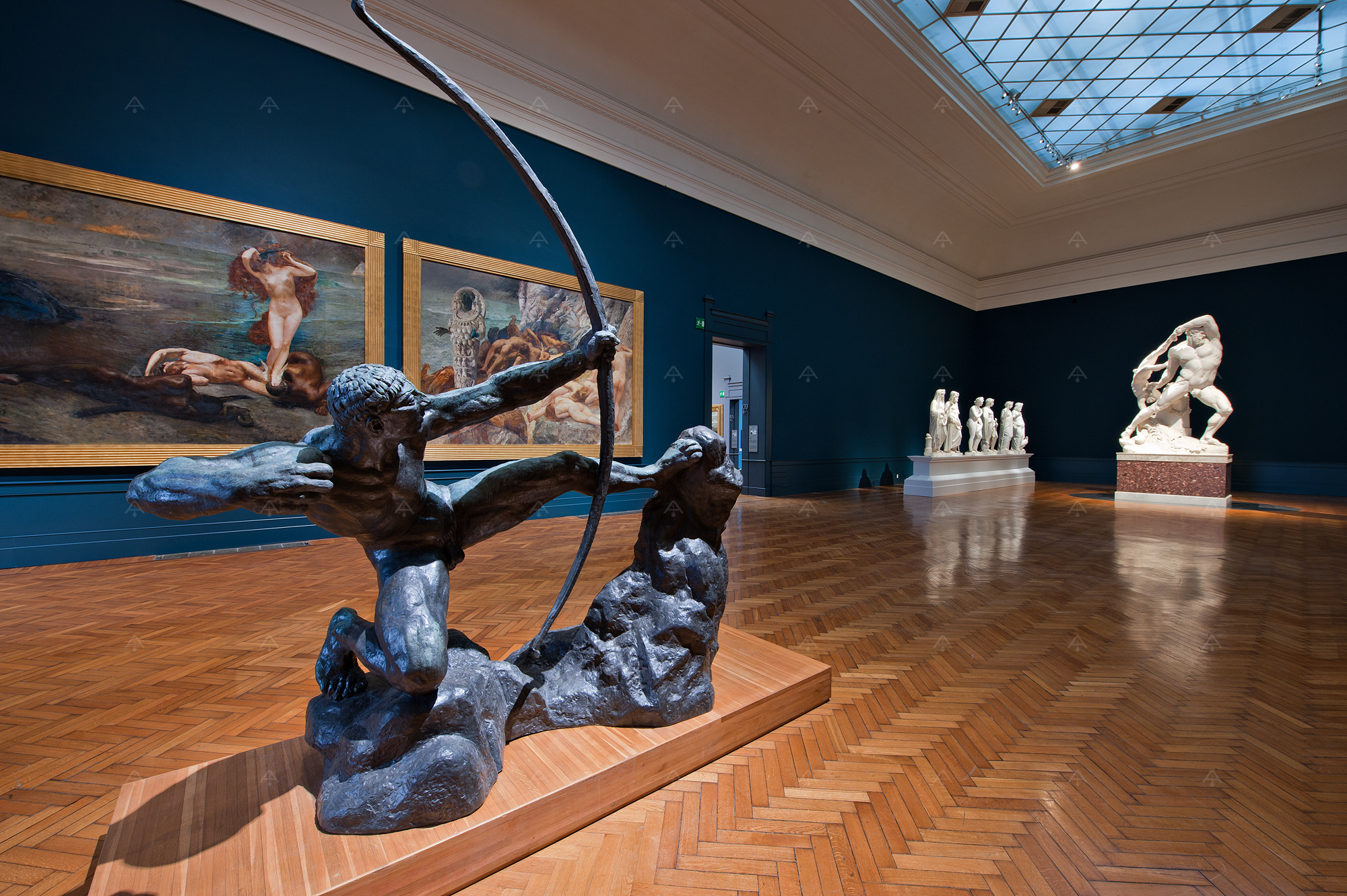Allestimento museale; Galleria nazionale d'arte moderna; MUSEO; exhibition design