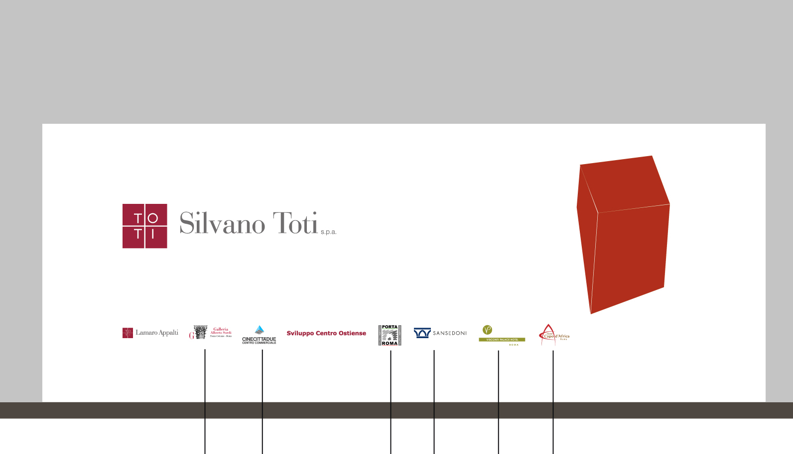 ALLESTIMENTO; EIRE; STAND; SILVANO TOTI; exhibition design; VISUAL DESIGN