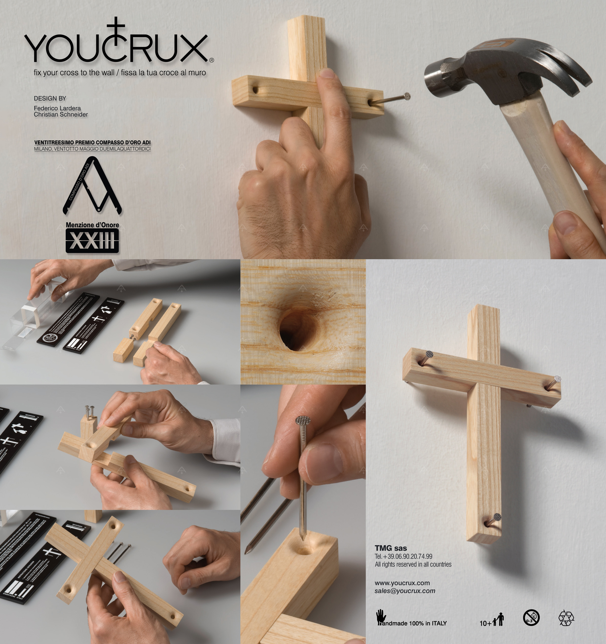 YOUCRUX; design crucifix; crocifisso; crocifisso design