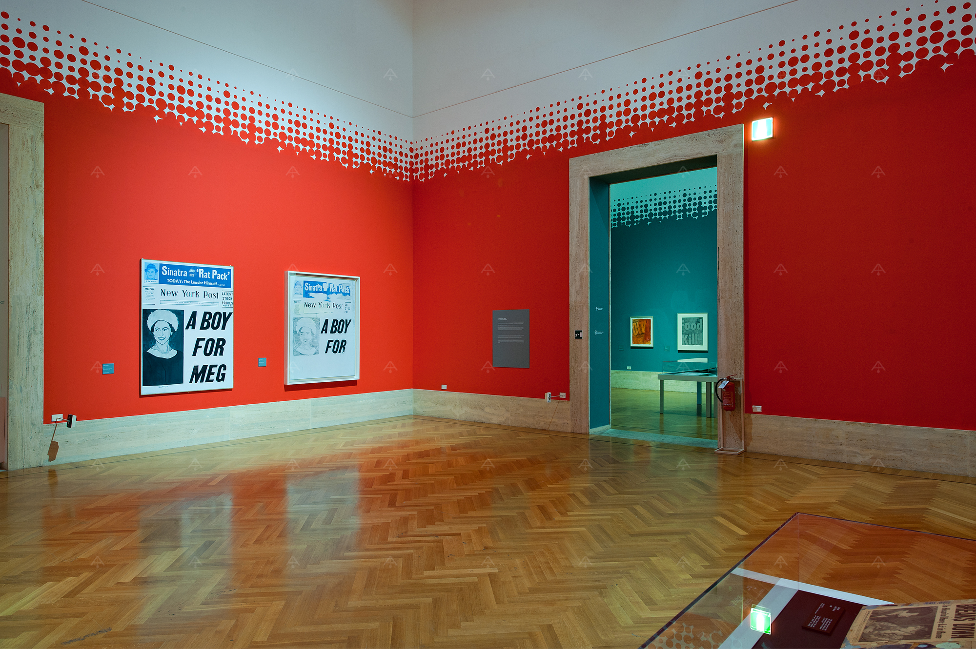 Warhol; exhibition design; allestimento museale; mostra Warhol
